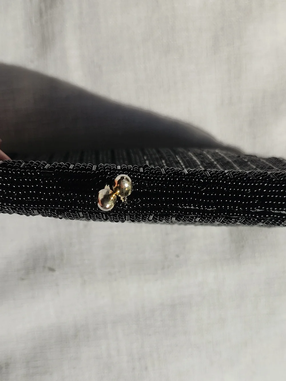 Vintage Excellent Condition Beaded Hand Made in Japan Evening Clutch, $50
